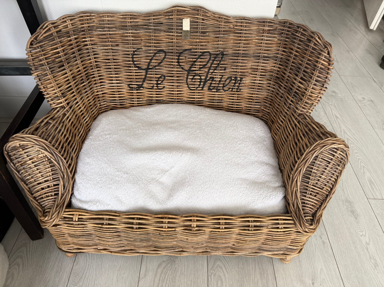 Riviera maison hondenmand sofa!, Ophalen, Gebruikt, Riet
