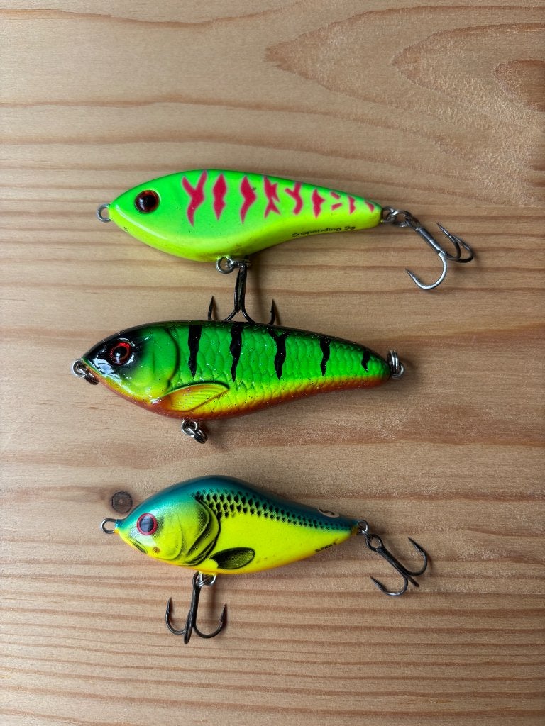 Kleine jerkbaitjes, Watersport en Boten, Ophalen of Verzenden, Zo goed als nieuw, Overige typen