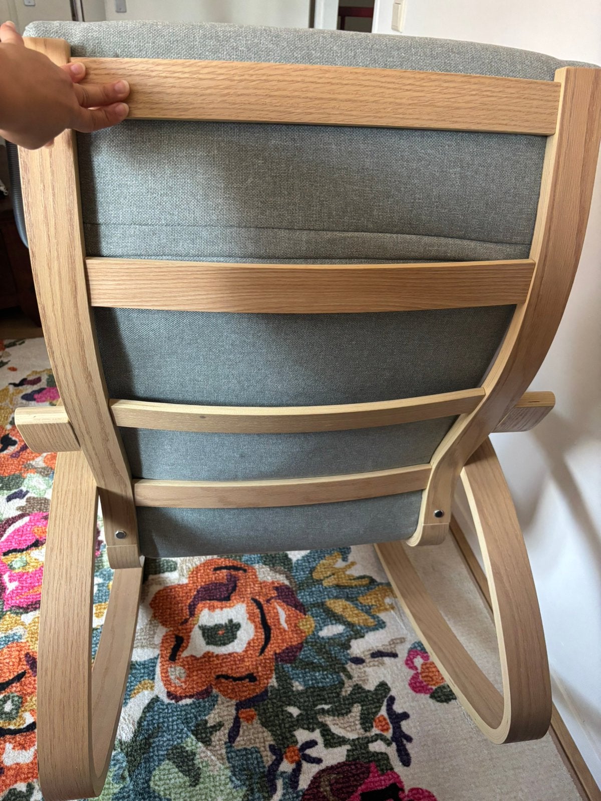 schommelstoel (ikea), Ophalen, Zo goed als nieuw