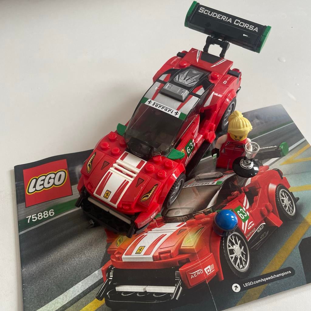 Lego Speed Champions Ferrari 75886, Verzenden, Lego, Speed Champions, Zo goed als nieuw