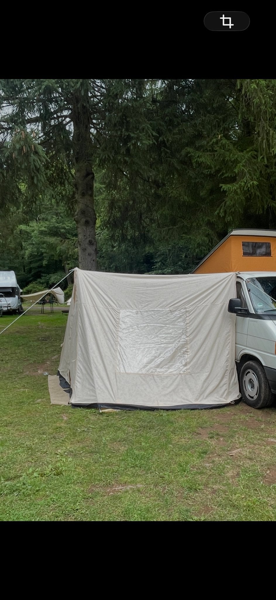 Glawning voortent/luifel voor camper of busje, Ophalen of Verzenden, Zo goed als nieuw, Tot en met 2