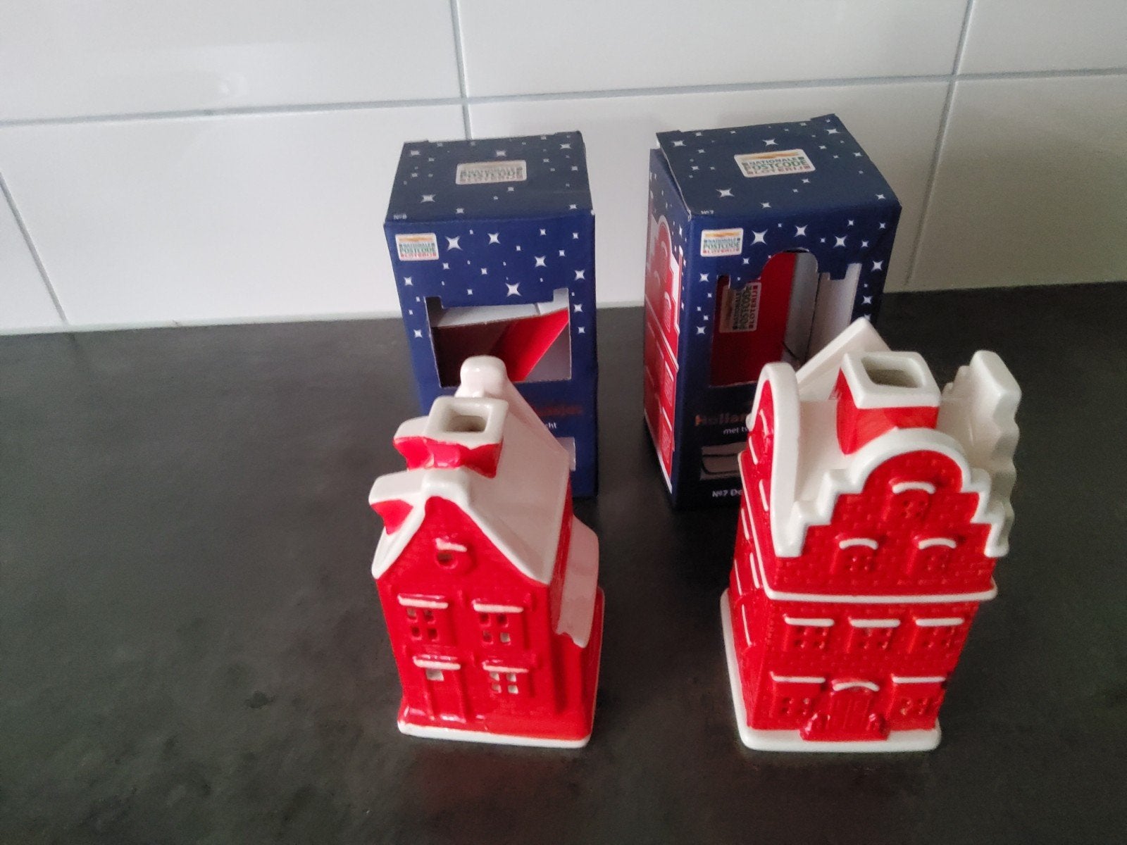2  huisjes van postcodeloterij  no 7 en no 8, Diversen, Ophalen, Nieuw