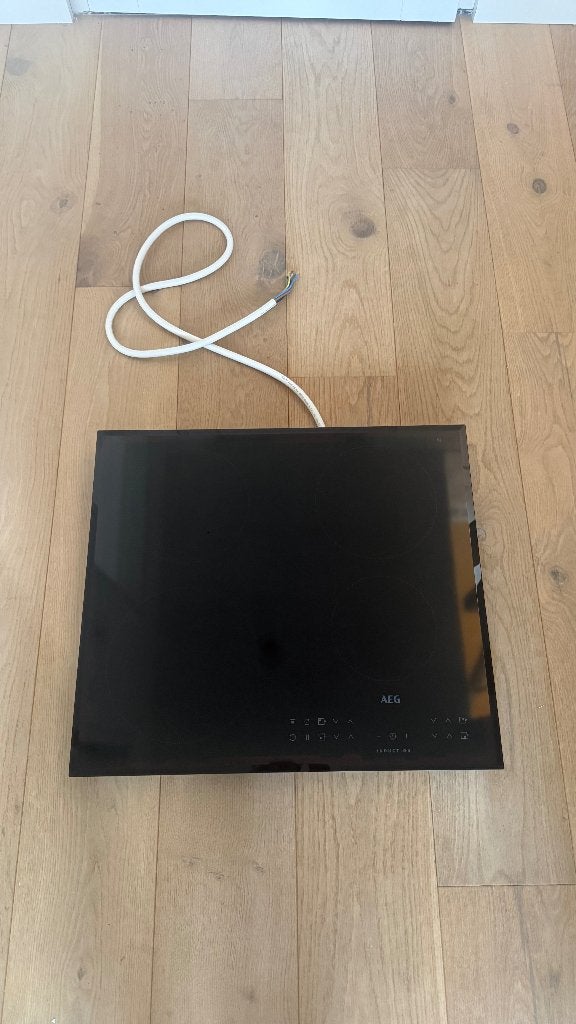 AEG Inductie kookplaat 60cm, Ophalen, Gebruikt, 4 kookzones, Inbouw