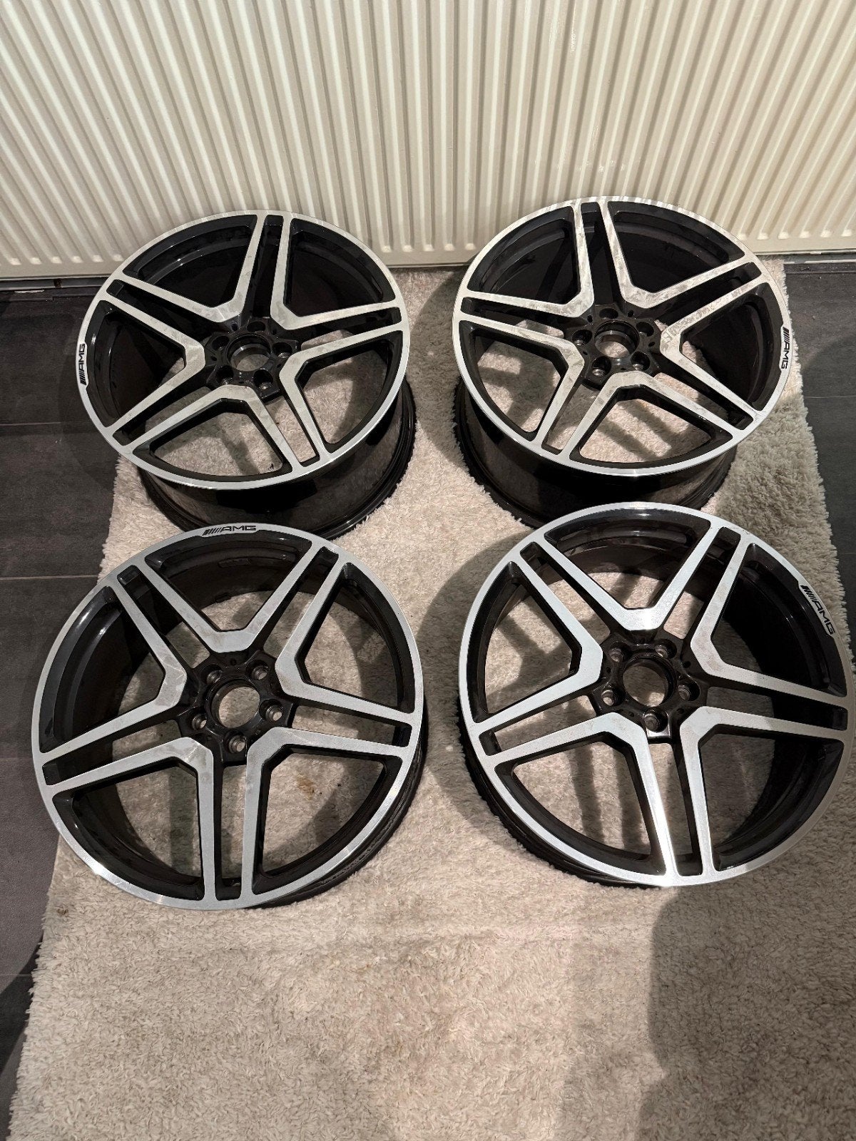 Mercedes S-Klasse W221 AMG Schmiede Velgen / Nieuwstaat!, Ophalen, Gebruikt, Mercedes-Benz