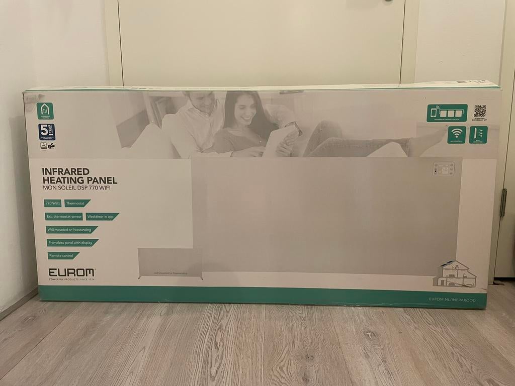 Eurom infraroodpaneel, 30 tot 80 cm, Overige typen, Nieuw, Ophalen of Verzenden