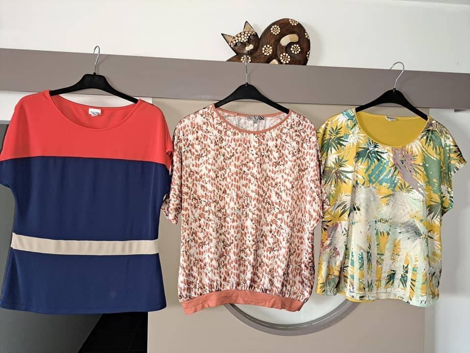 Blouses mt 44, Mayerline en d'Auvry, Kleding | Dames, Ophalen of Verzenden, Zo goed als nieuw, Maat 42/44 (L)