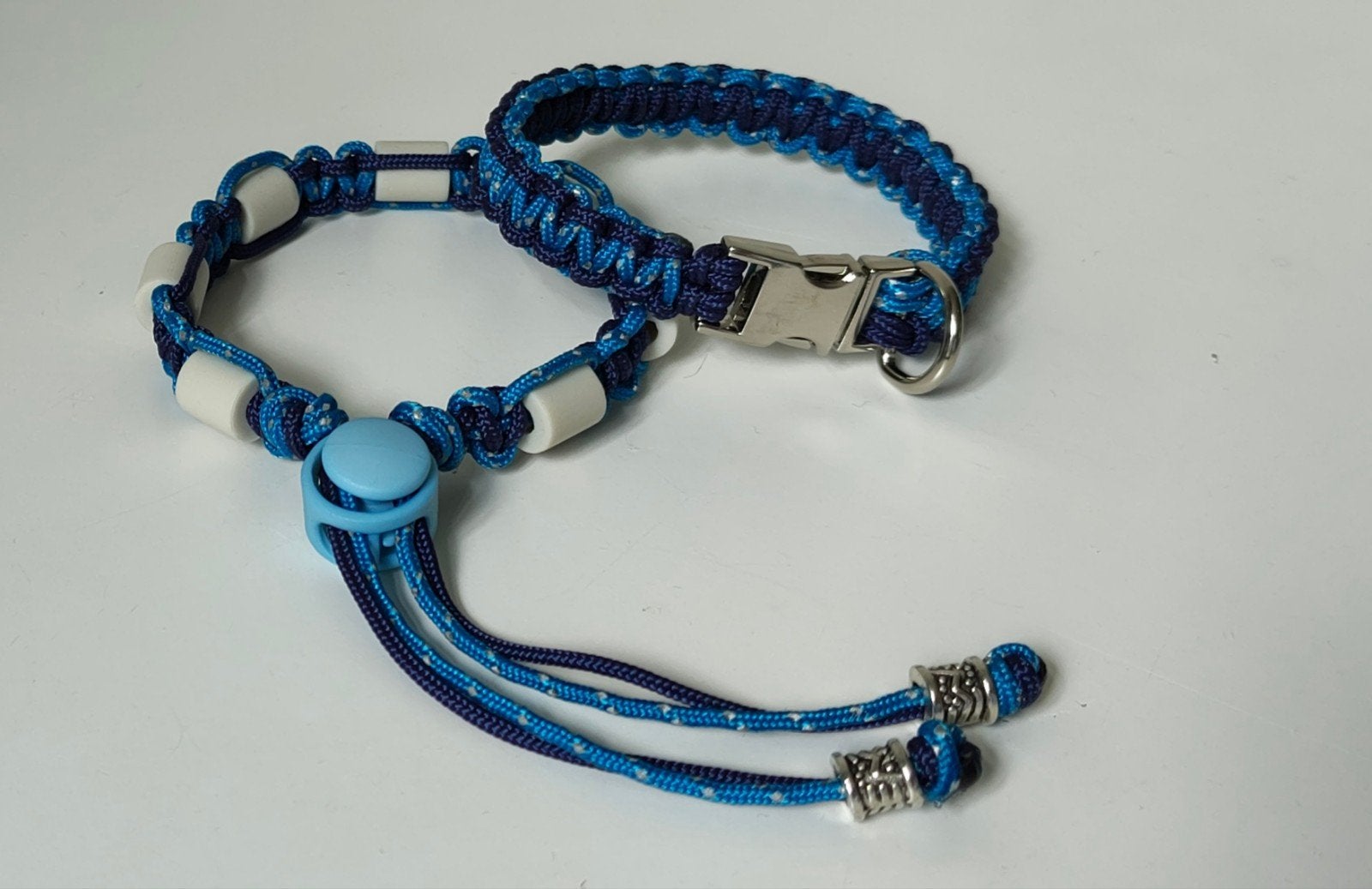 Tekenbandje met halsbandje kleine hond. XS, Ophalen of Verzenden, Handgemaakt, Nieuw