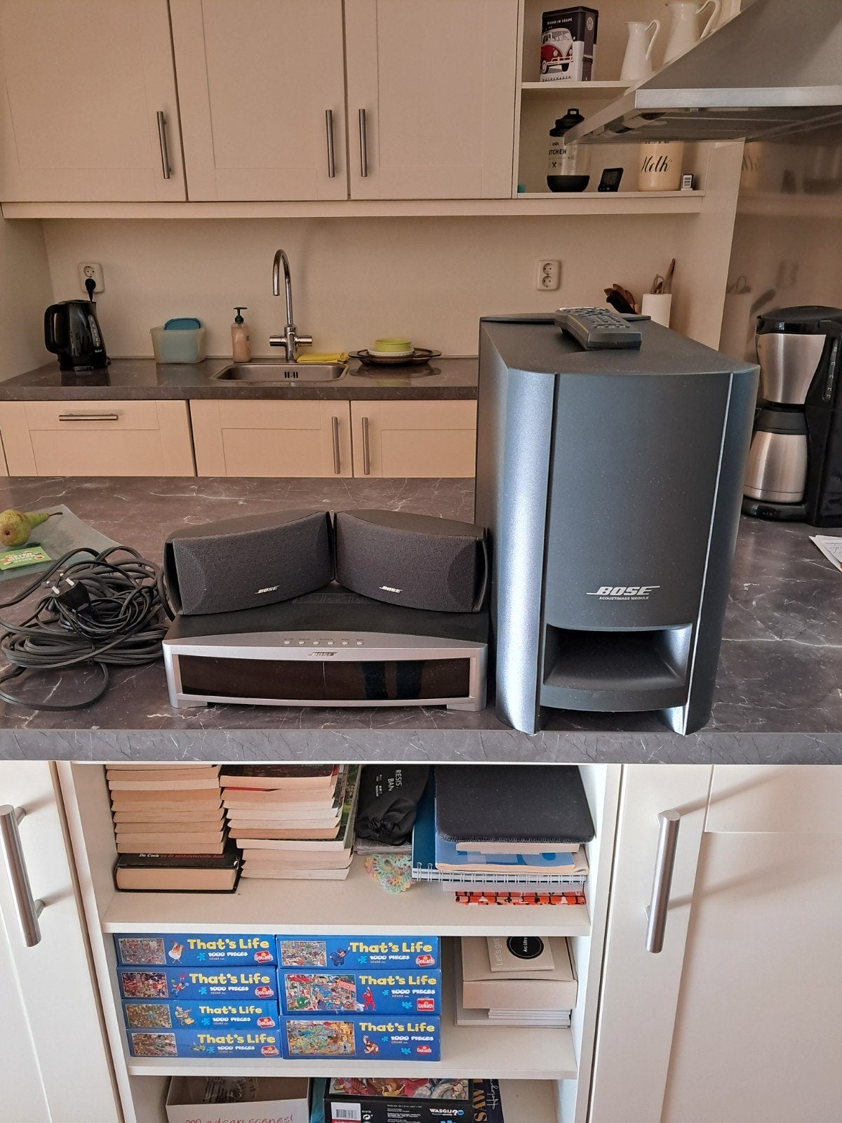Bose Lifestyle 28 Series II Home Entertainment System, Gebruikt, 2.1-systeem, 70 watt of meer, Dvd-speler