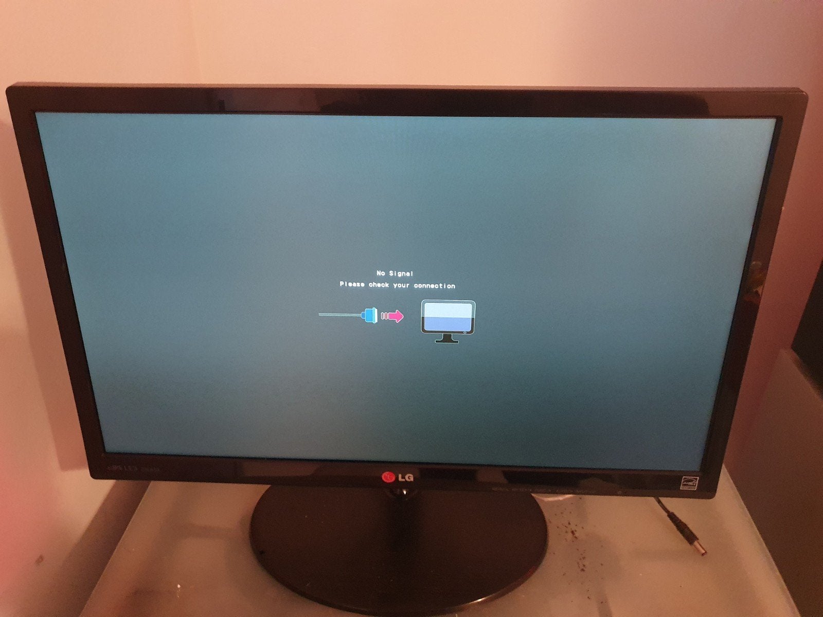 LG Flatron 22EA63V-P Monitor - Full HD IPS Scherm, HDMI, Gebruikt, IPS, Full HD