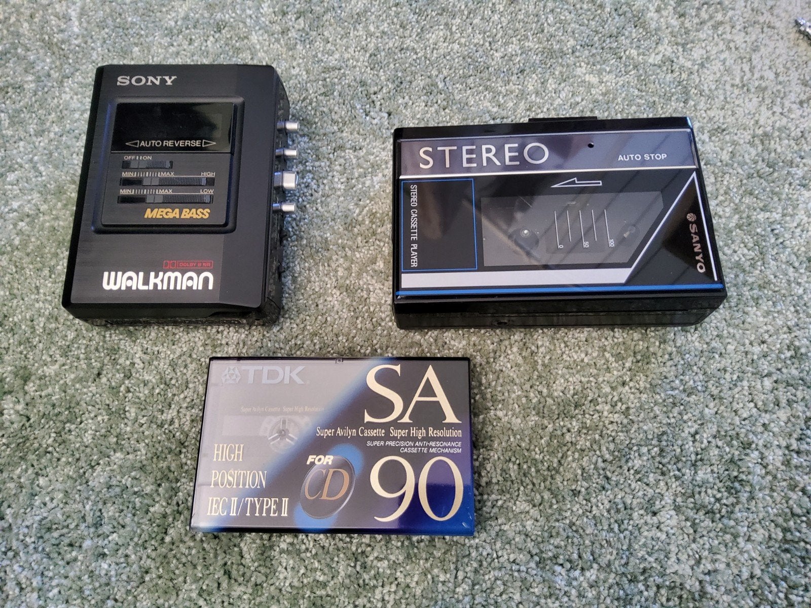 walkman  Sony en Sanyo, Audio, Tv en Foto, Ophalen, Walkman