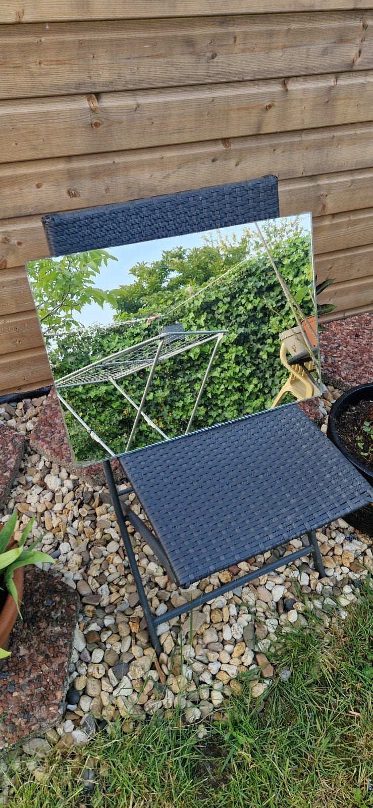 Douchespiegel, Huis en Inrichting, Woonaccessoires | Spiegels, Ophalen, Minder dan 50 cm, Zo goed als nieuw, Minder dan 100 cm