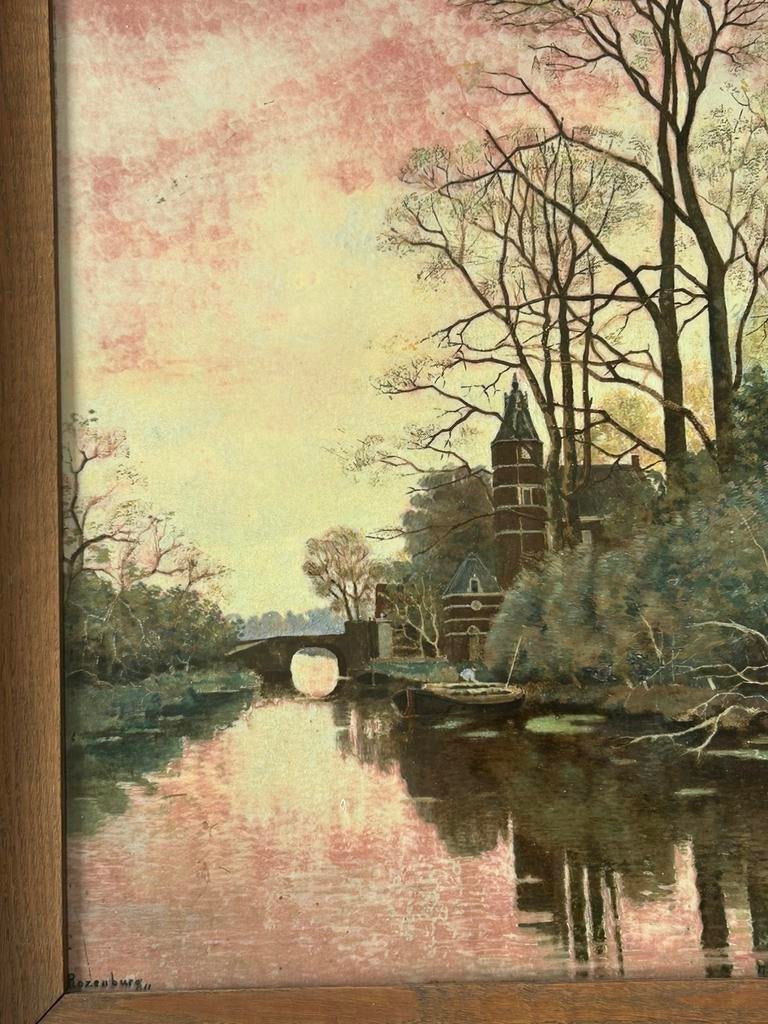 Schitterende Rozenburg tegel bieden vanaf 9000,00, Antiek en Kunst, Ophalen