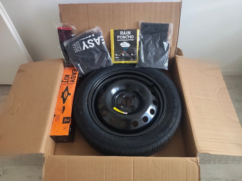 Reservewiel (thuiskomer) 125/80R16 4x100 steek, Auto diversen, Ophalen, Nieuw