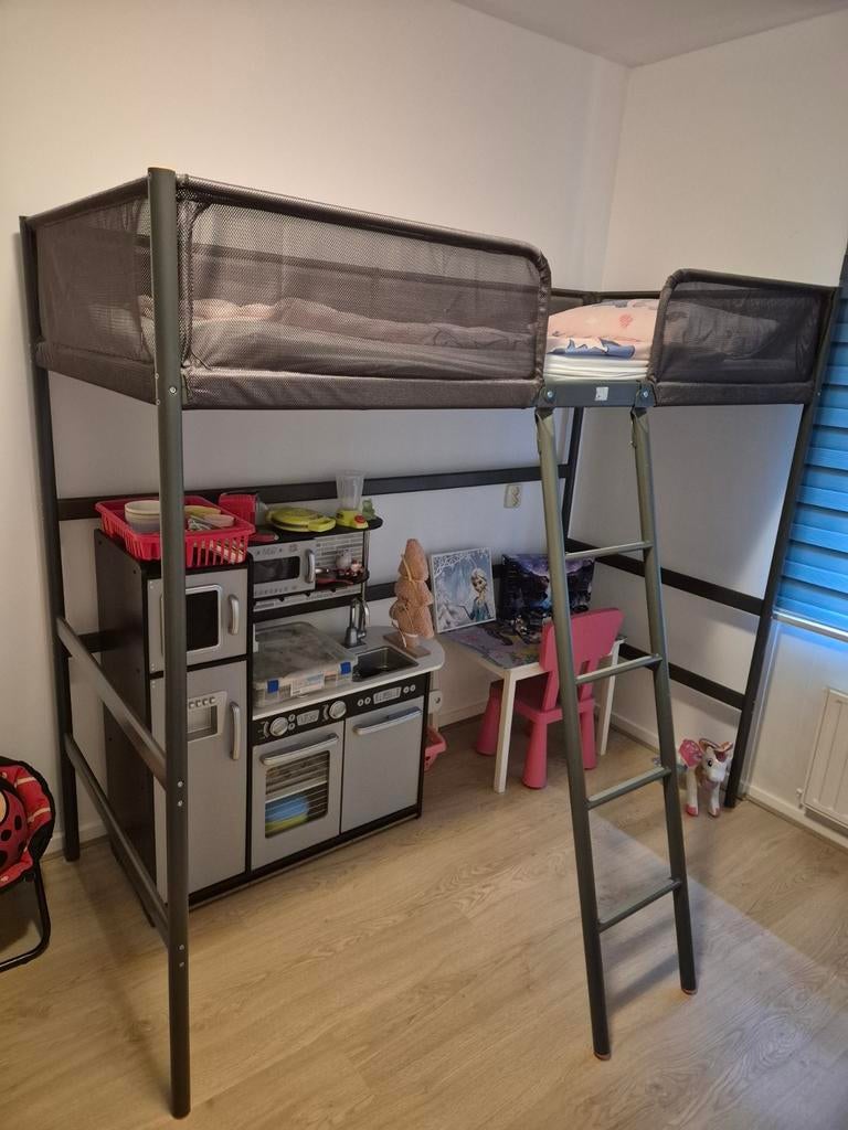 Hoogslaper Ikea, Ophalen, Eenpersoons, Zo goed als nieuw, 90 cm