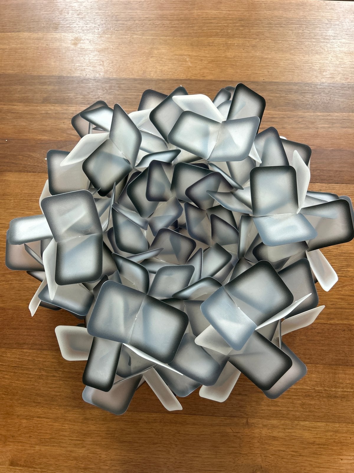 Moderne Plafondlamp - SLAMP CLIZIA, Ophalen, Zo goed als nieuw, Kunststof