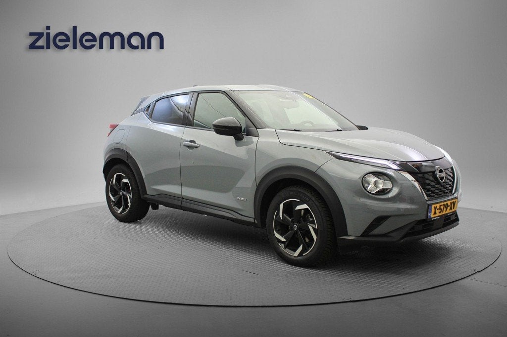 Nissan JUKE 1.6 Hybrid N-Connecta - Carplay, Camera, Cruise,, Auto's, 94 pk, Gebruikt, 750 kg, 4 cilinders
