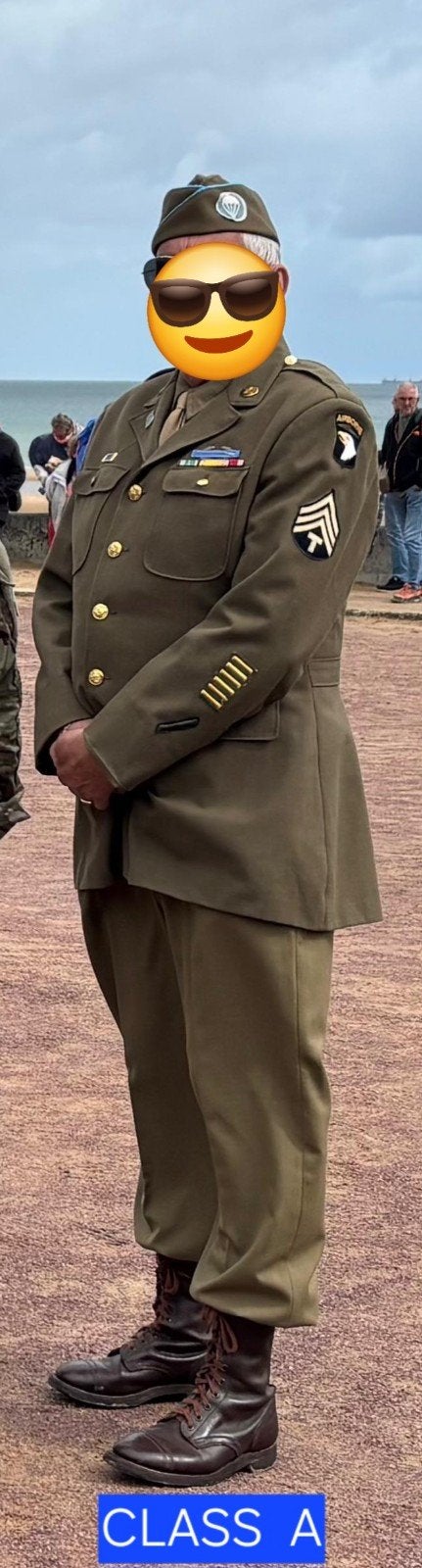 Amerikaans Militair Class A Uniform - WOII Reproductie, Ophalen of Verzenden, Landmacht, Amerika, Kleding of Schoenen
