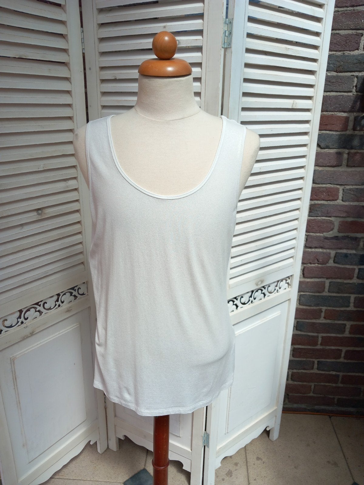 Gerry Weber top maat 44, Wit, Maat 42/44 (L), Nieuw, Ophalen of Verzenden