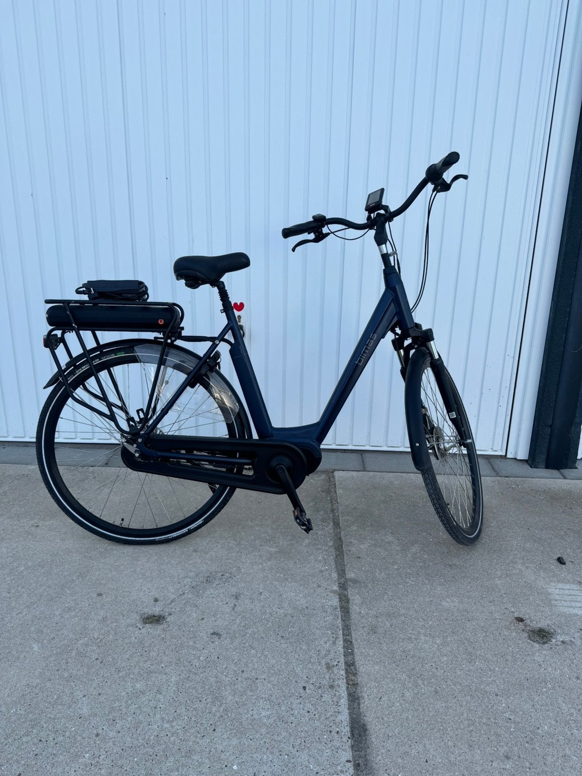 28 inch Bimas E-City Dames E-Bike, Ophalen, Zo goed als nieuw, Overige merken