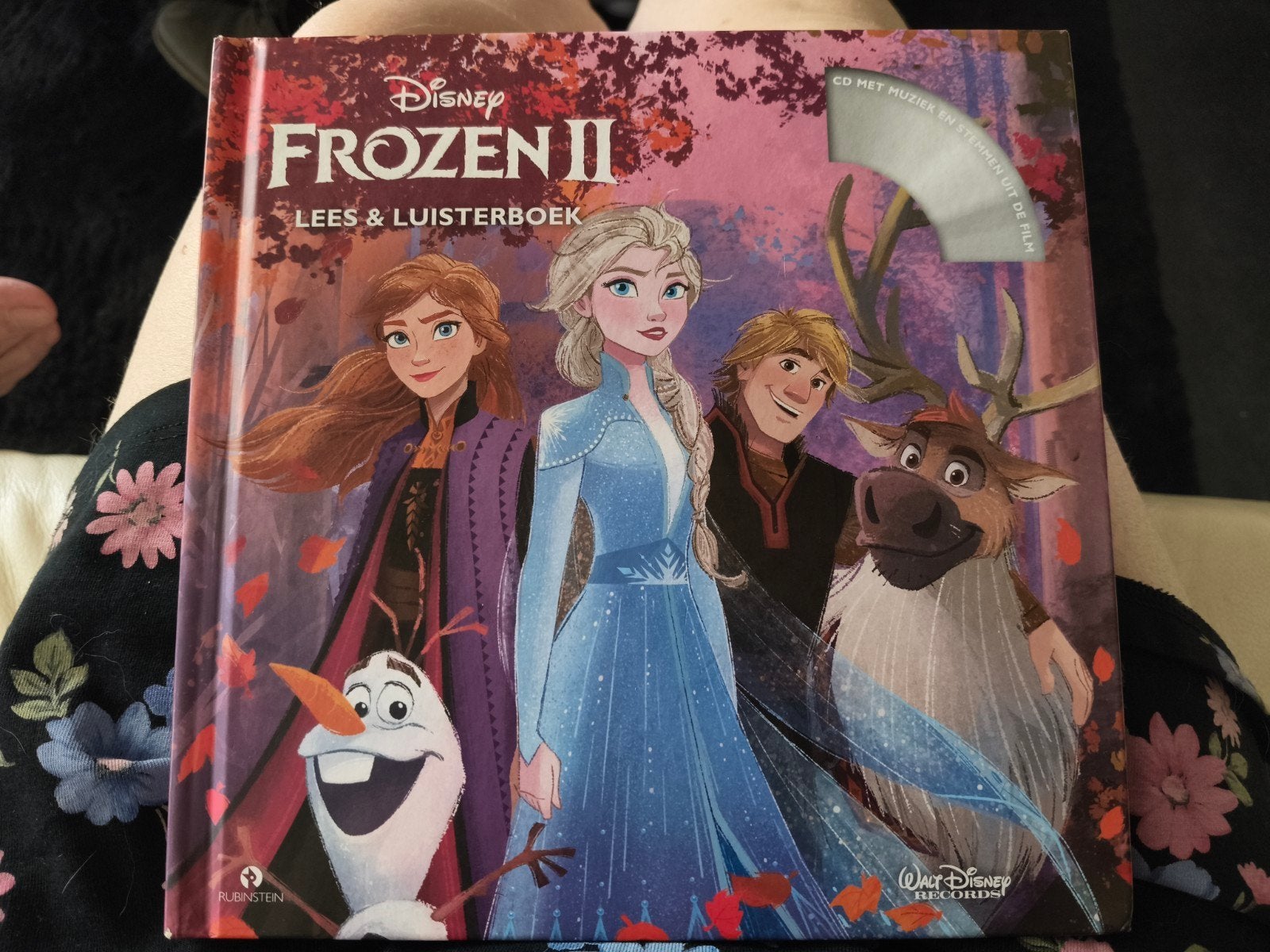 Disney Frozen II Lees & Luisterboek met CD, Boeken, Ophalen, Zo goed als nieuw, Sprookjes