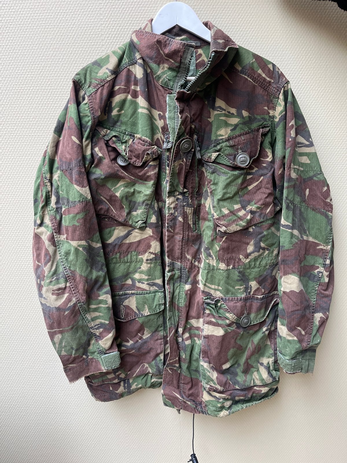 Vintage Camouflage Legerjas - Maat L, Ophalen of Verzenden, Gedragen, Maat 42/44 (L), Meerkleurig