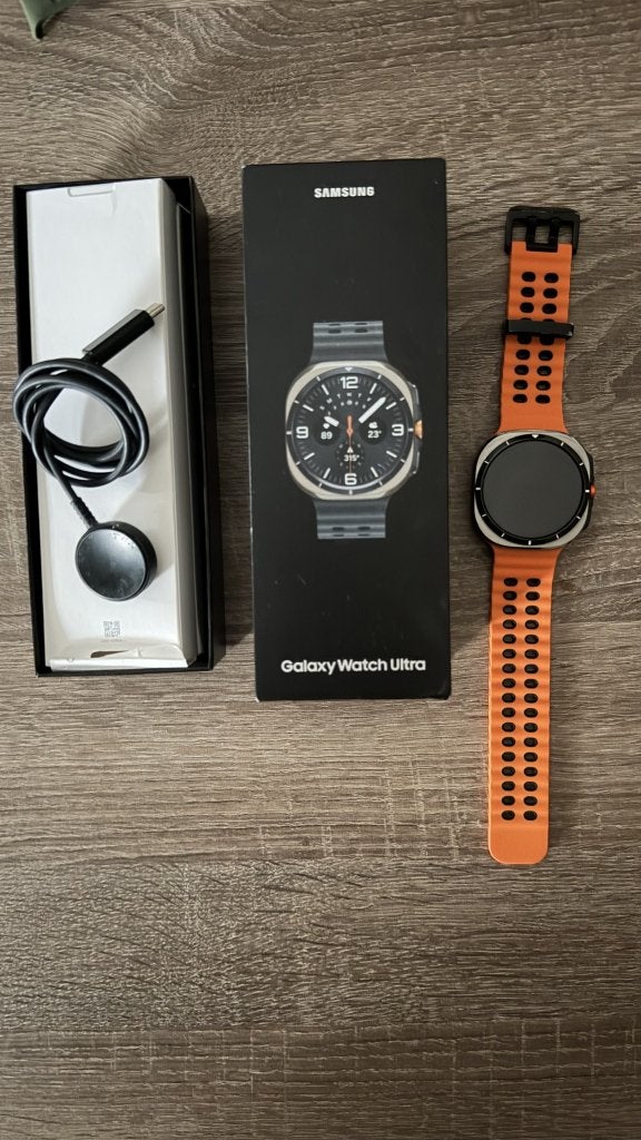 Samsung Galaxy Watch Ultra 47 mm – met doos en extra bandjes, Samsung@gmail.com, Ophalen of Verzenden, Zo goed als nieuw, Samusng