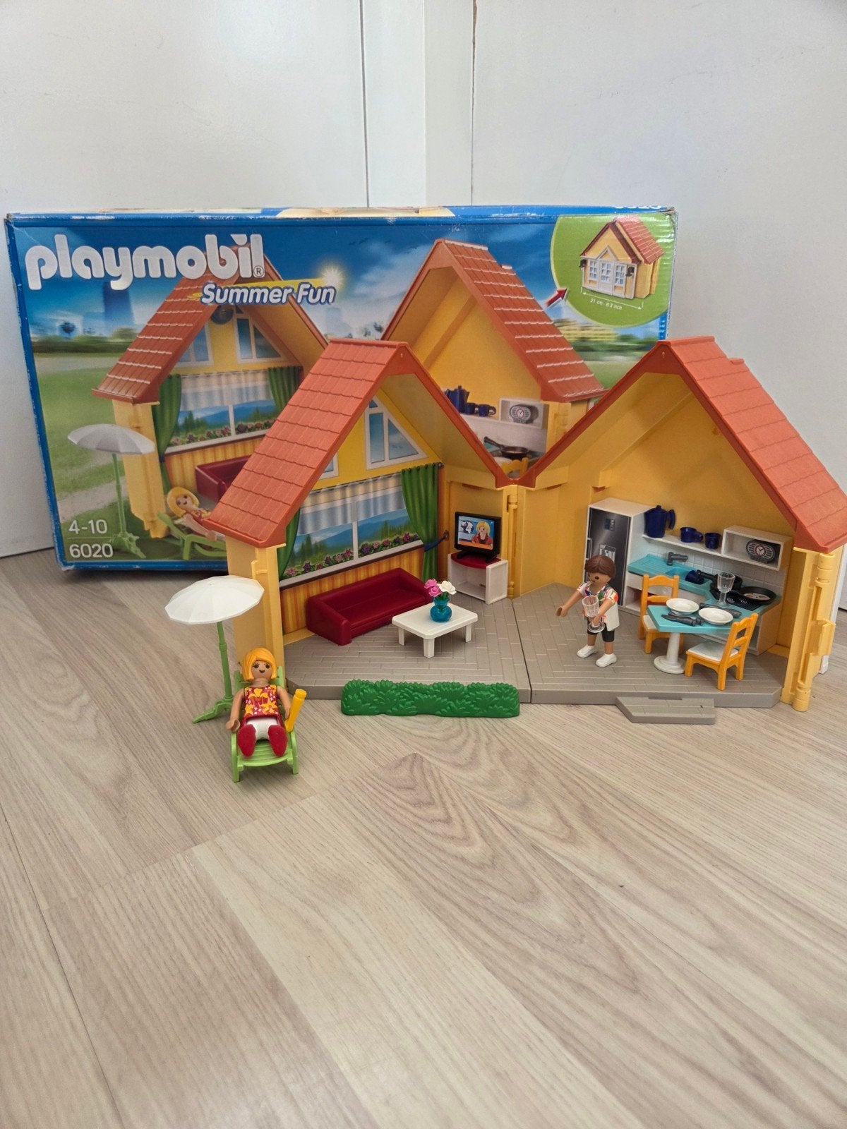 Playmobil Summer Fun Vakantiehuis 6020, Gebouw, Complete set, Ophalen of Verzenden, Summer fun