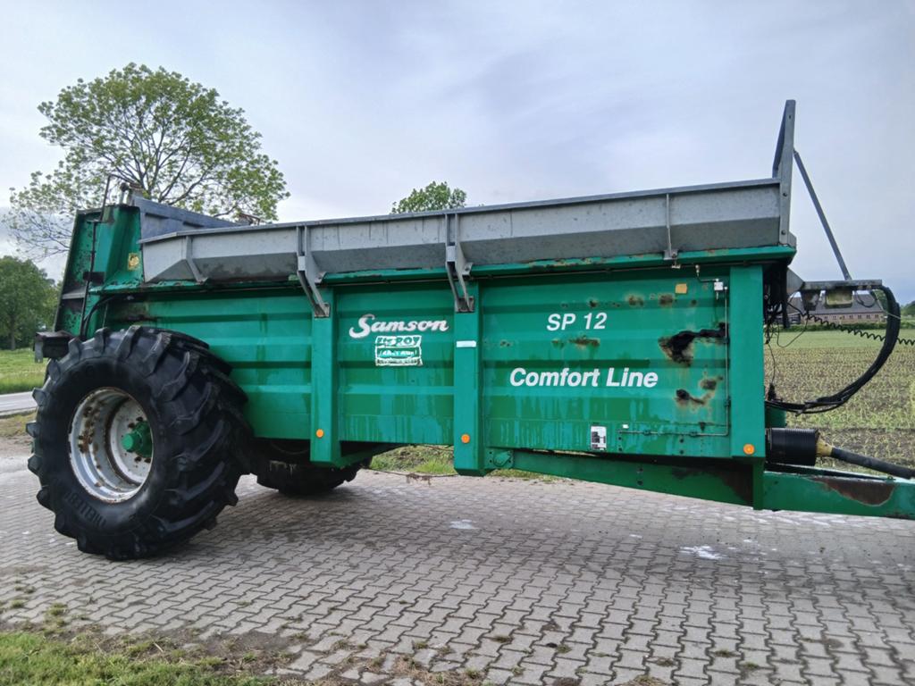 Samson meststrooier sp 12 plaatwerk matig