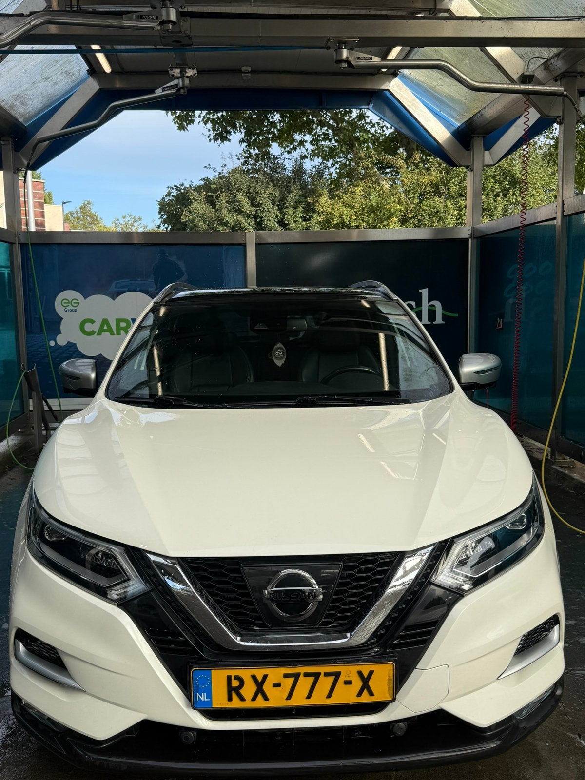 NissanQashqai FULL Automaat 1.2 Dig-t  2018 Wit, Automaat, 680 kg, 4 cilinders, Wit