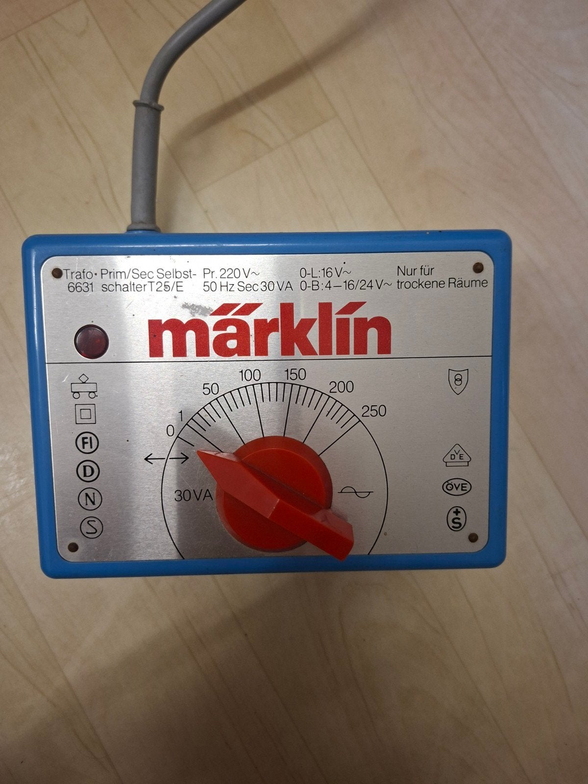 Märklin Transformator 6631 - Goede Staat, Ophalen, Gebruikt, Märklin, Transformator of Voeding