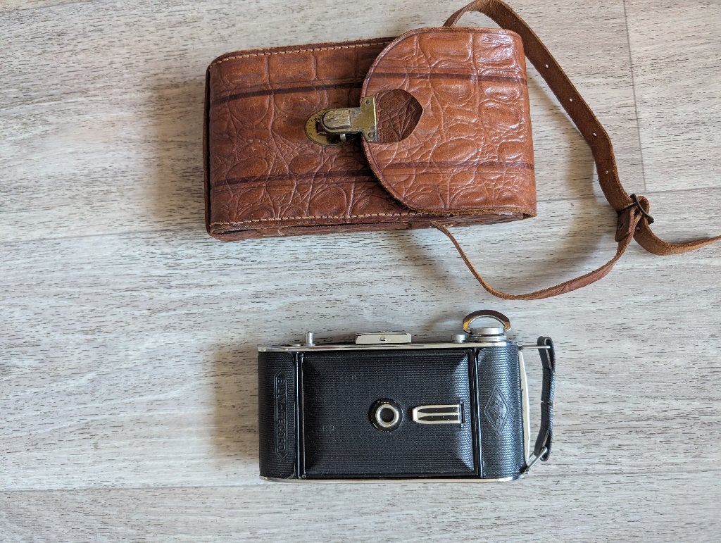 oude fotocamera, Ophalen of Verzenden, Zo goed als nieuw, Compact, Overige Merken