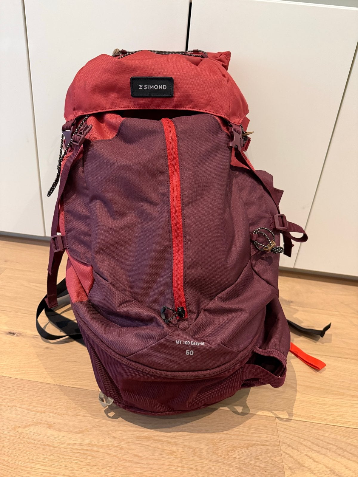 SIMOND trekkingrugzak MT100 Easyfit dames 50L, Ophalen, Zo goed als nieuw, Rugzak