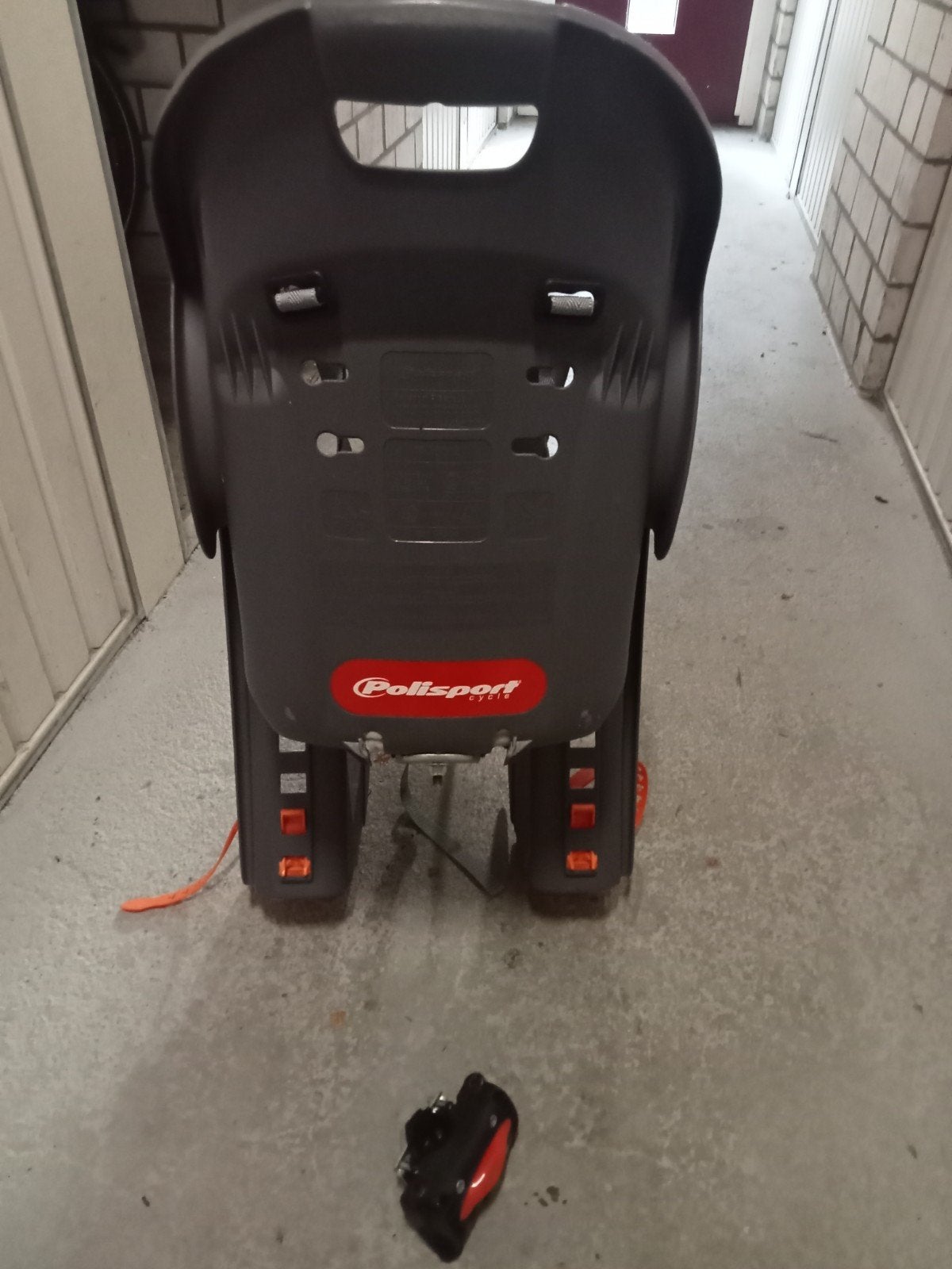 kinderen fiets stoelje, Ophalen, Achterzitje, 9 t/m 18 kg, Gebruikt