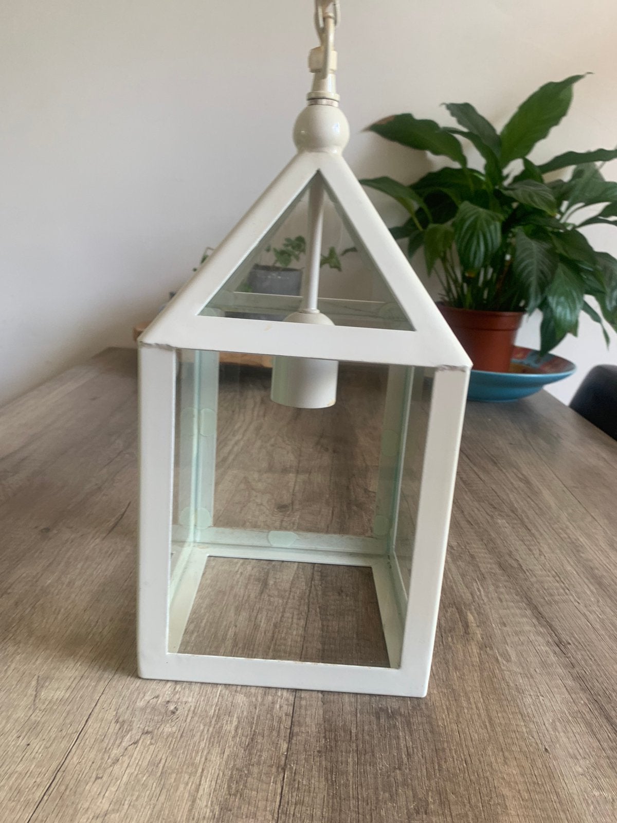 Jan Des Bouvrie design hanglamp, Huis en Inrichting, Ophalen of Verzenden, Zo goed als nieuw, Glas, Jan Des Bouvrie