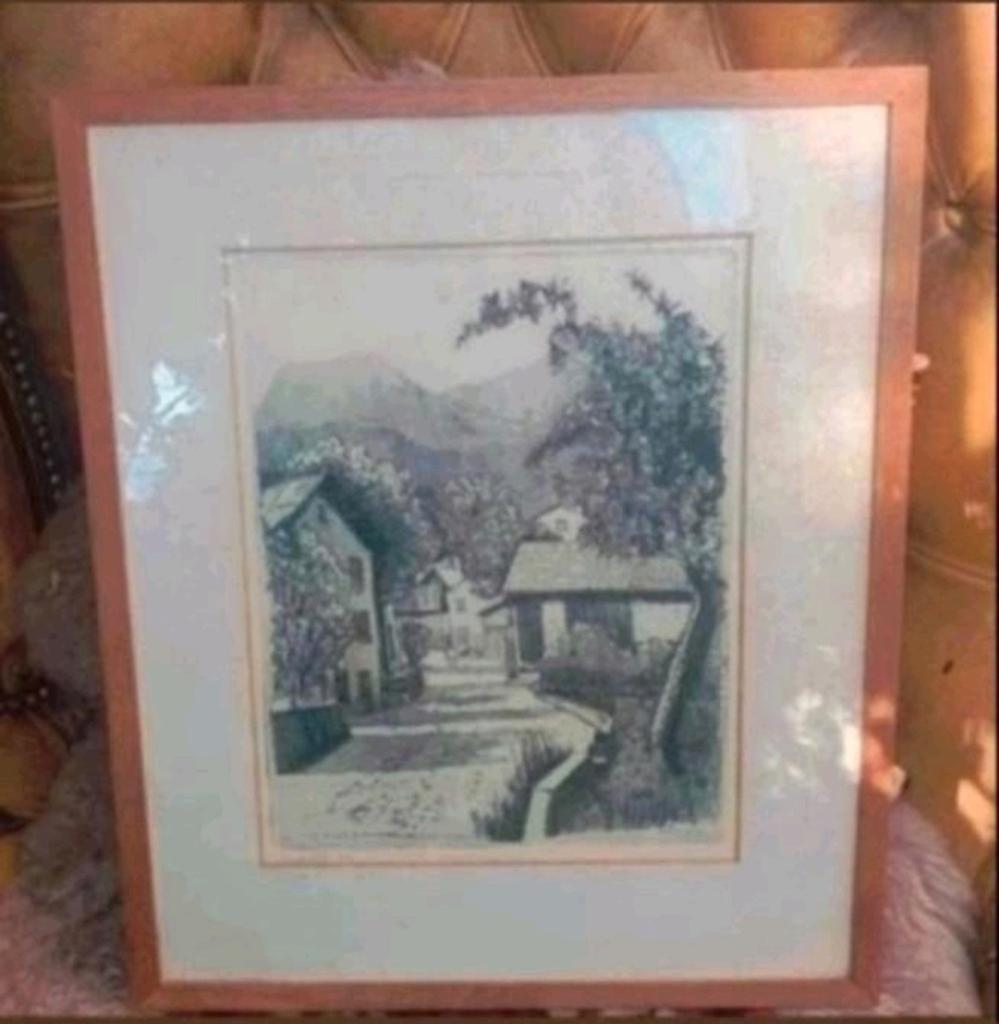 Karel Kok Litho 40x50 cm, Antiek en Kunst, Kunst | Etsen en Gravures, Ophalen of Verzenden
