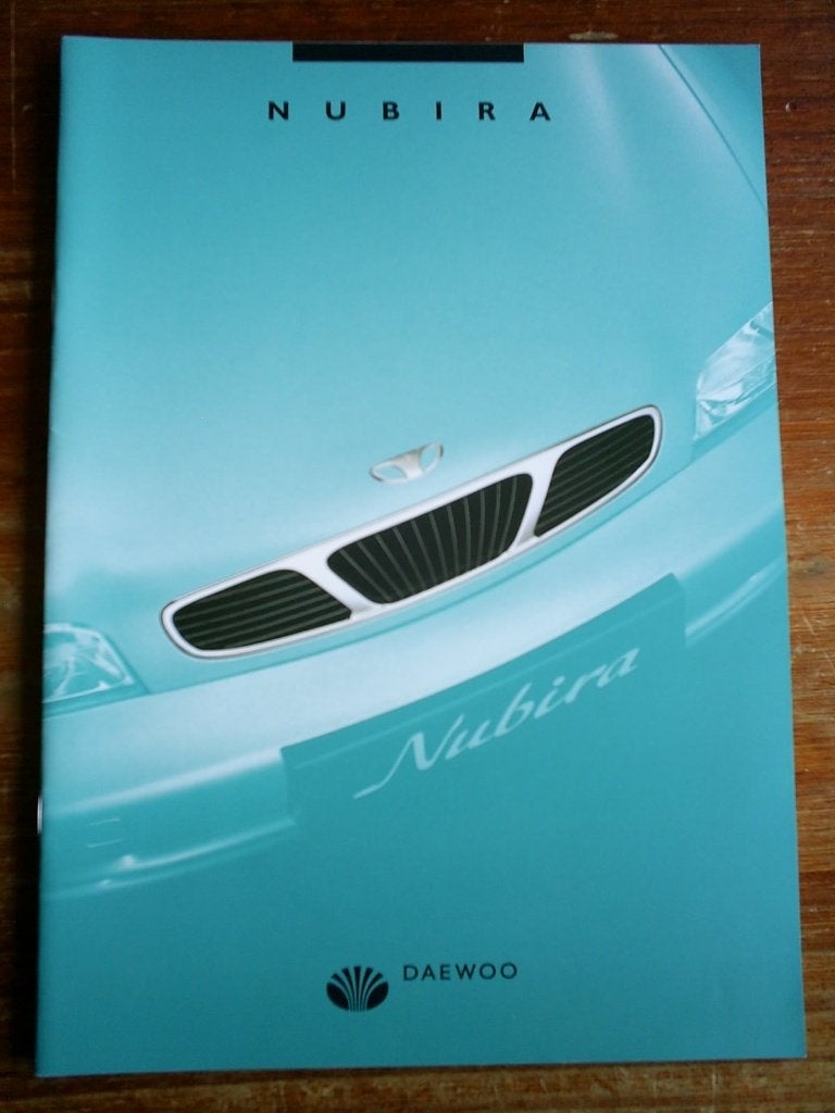 Daewoo Nubira 1998 en of 1999 24 pag., Verzenden, Zo goed als nieuw, Overige merken