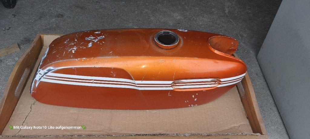 Yamaha FS1 Tank (mAnDaRiN oRnG), Verzenden, Tank, Yamaha