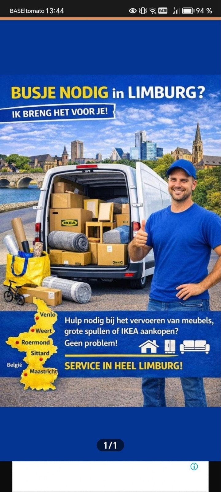 Transport- & Verhuisservice in Limburg, Variabele uren