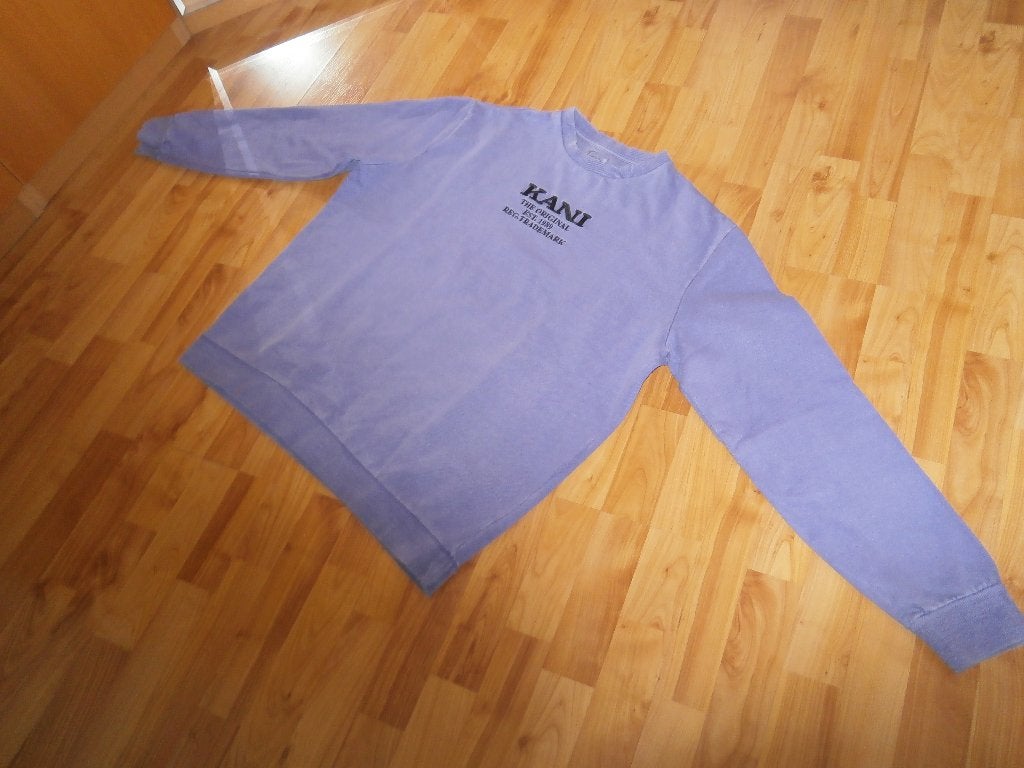 Mooi Karl Kani sweatshirt mt XL paars washed look origineel., Paars, Ophalen of Verzenden, Karl Kani, Maat 56/58 (XL)