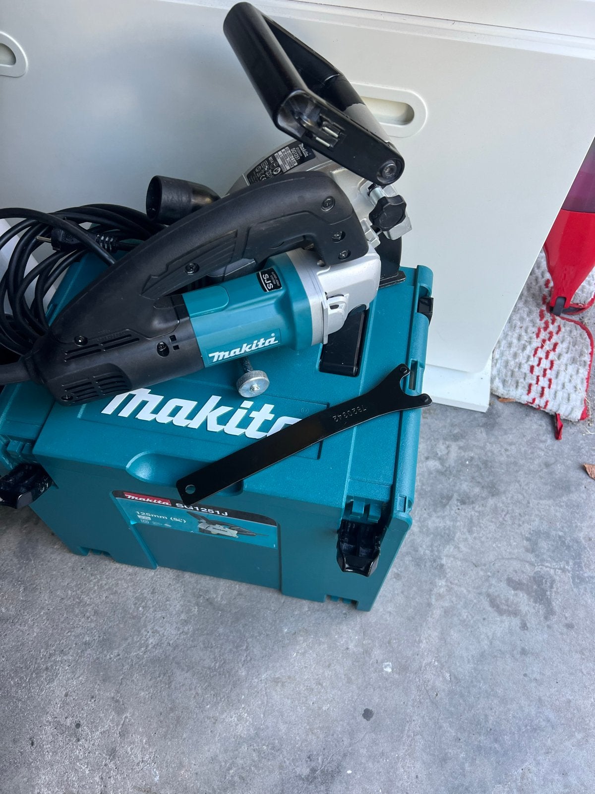 Makita SG1251J Muurfrees - Zo goed als nieuw, Ophalen of Verzenden, Zo goed als nieuw, 1000 watt of meer, Overige typen