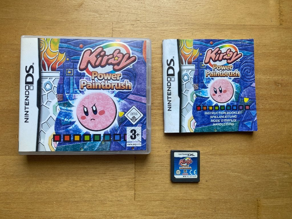 Kirby power paintbrush ds, Spelcomputers en Games, Games | Nintendo DS, 1 speler, Racen en Vliegen, Ophalen of Verzenden, Zo goed als nieuw