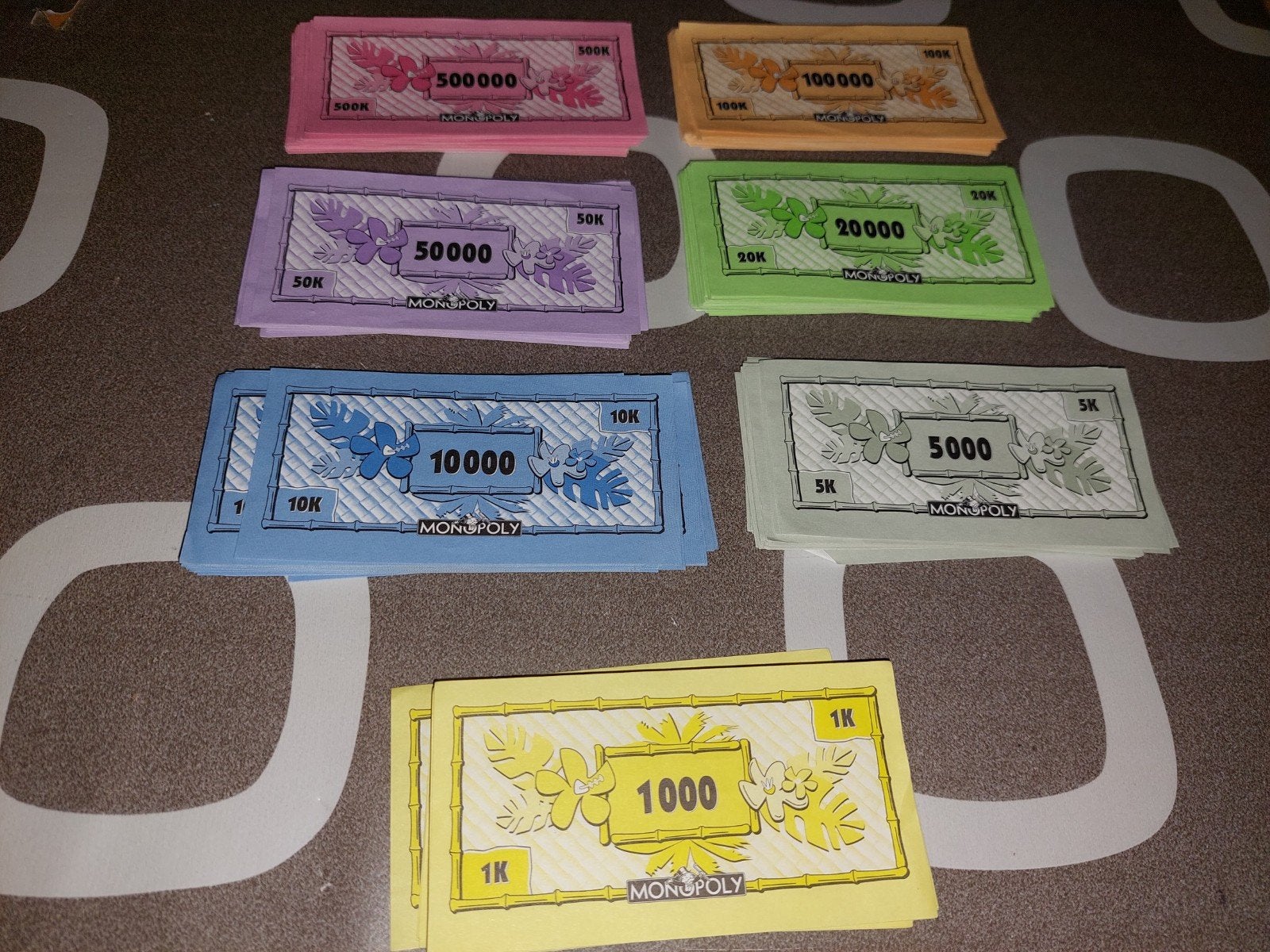 Onderdelen. Monopoly. Tropycal Tycoon. Speelgeld., Ophalen of Verzenden, Zo goed als nieuw