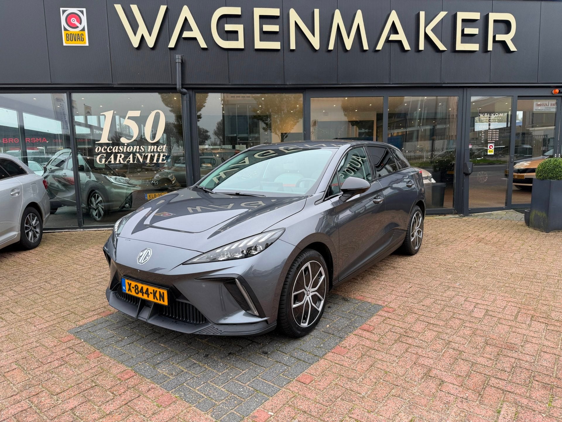 MG MG4 Electric Luxury 64 kWh ACC|CAM|Carplay|Stoelvw|SOH 94, Auto's, Automaat, 12 maanden, Achterwielaandrijving, Gebruikt