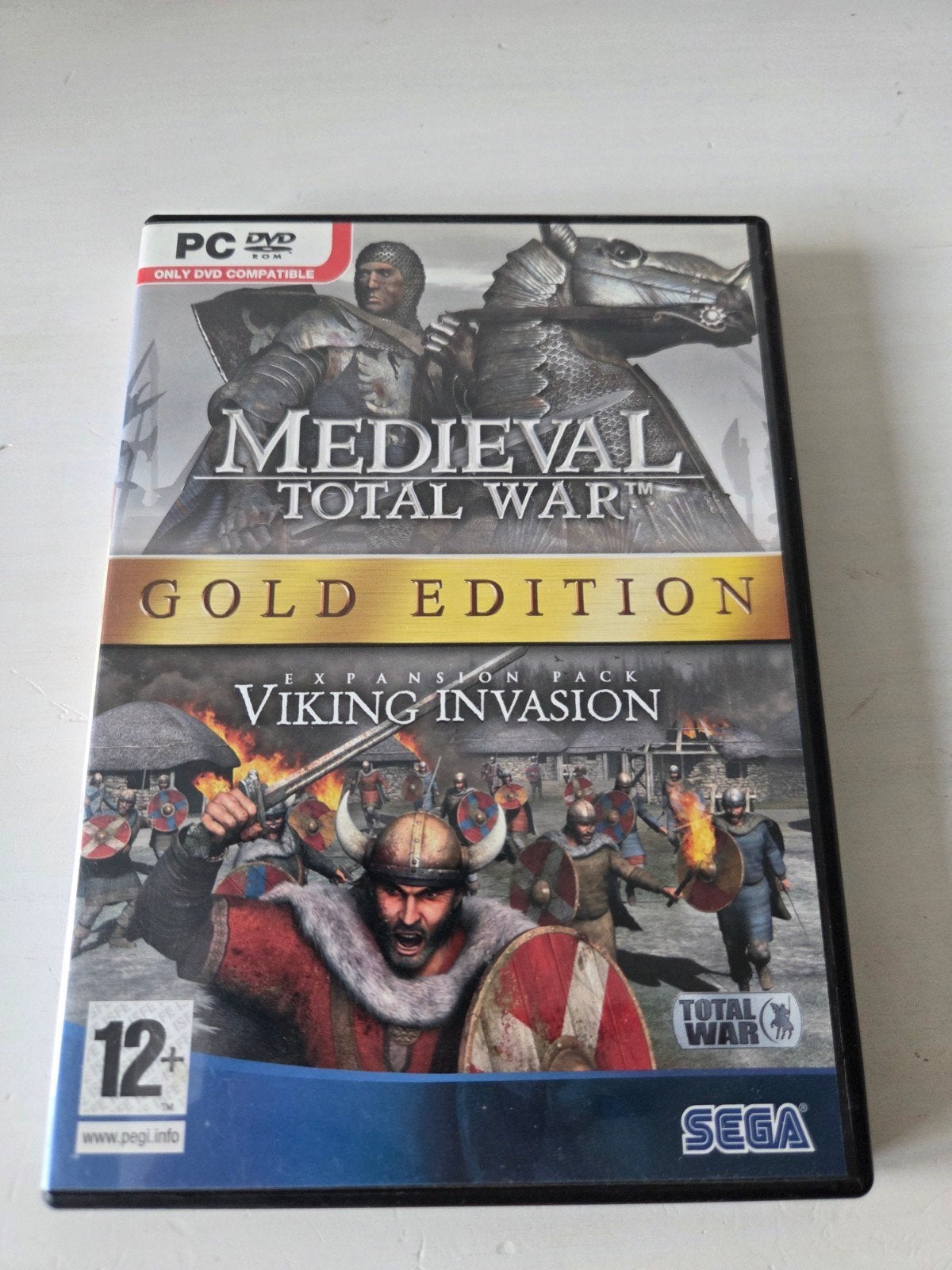Medieval Total War Gold Edition PC DVD-ROM, Online, 1 speler, Ophalen of Verzenden, Zo goed als nieuw