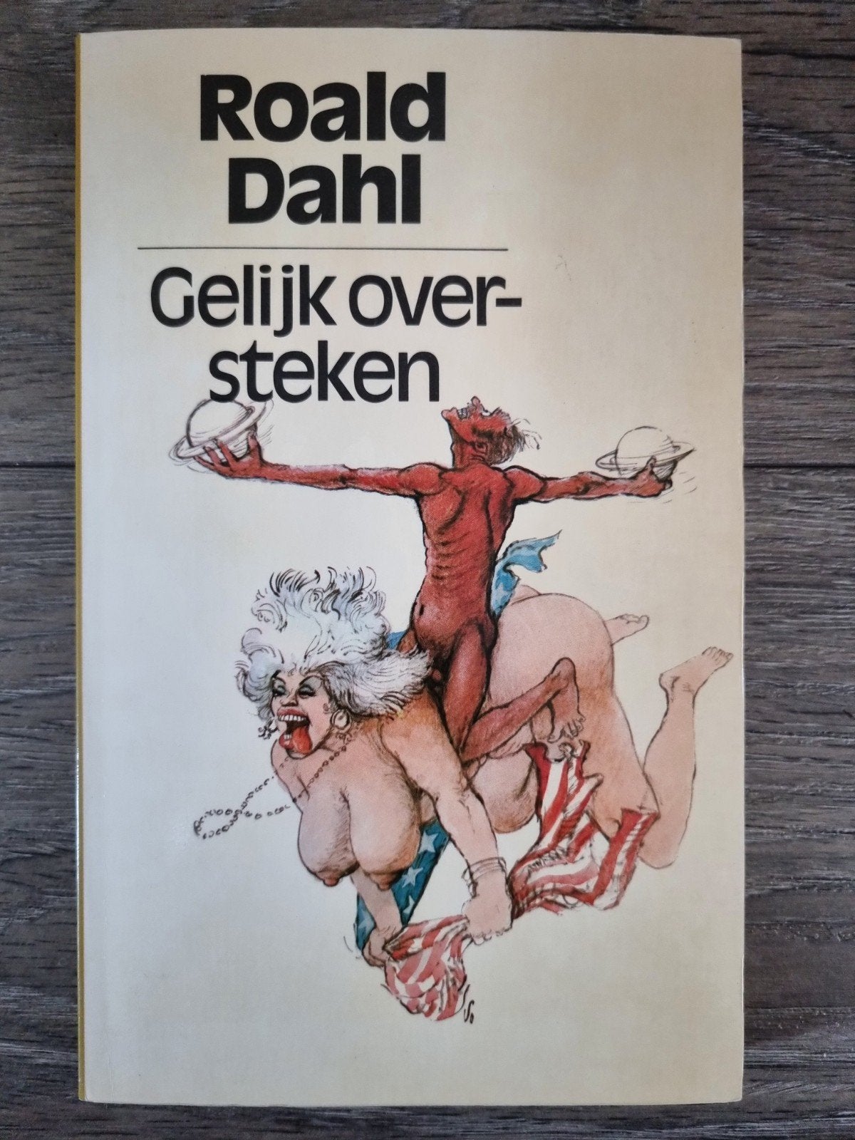 Boek : Gelijk oversteken -- Roald Dahl, Boeken, Ophalen of Verzenden, Zo goed als nieuw, Roald Dahl