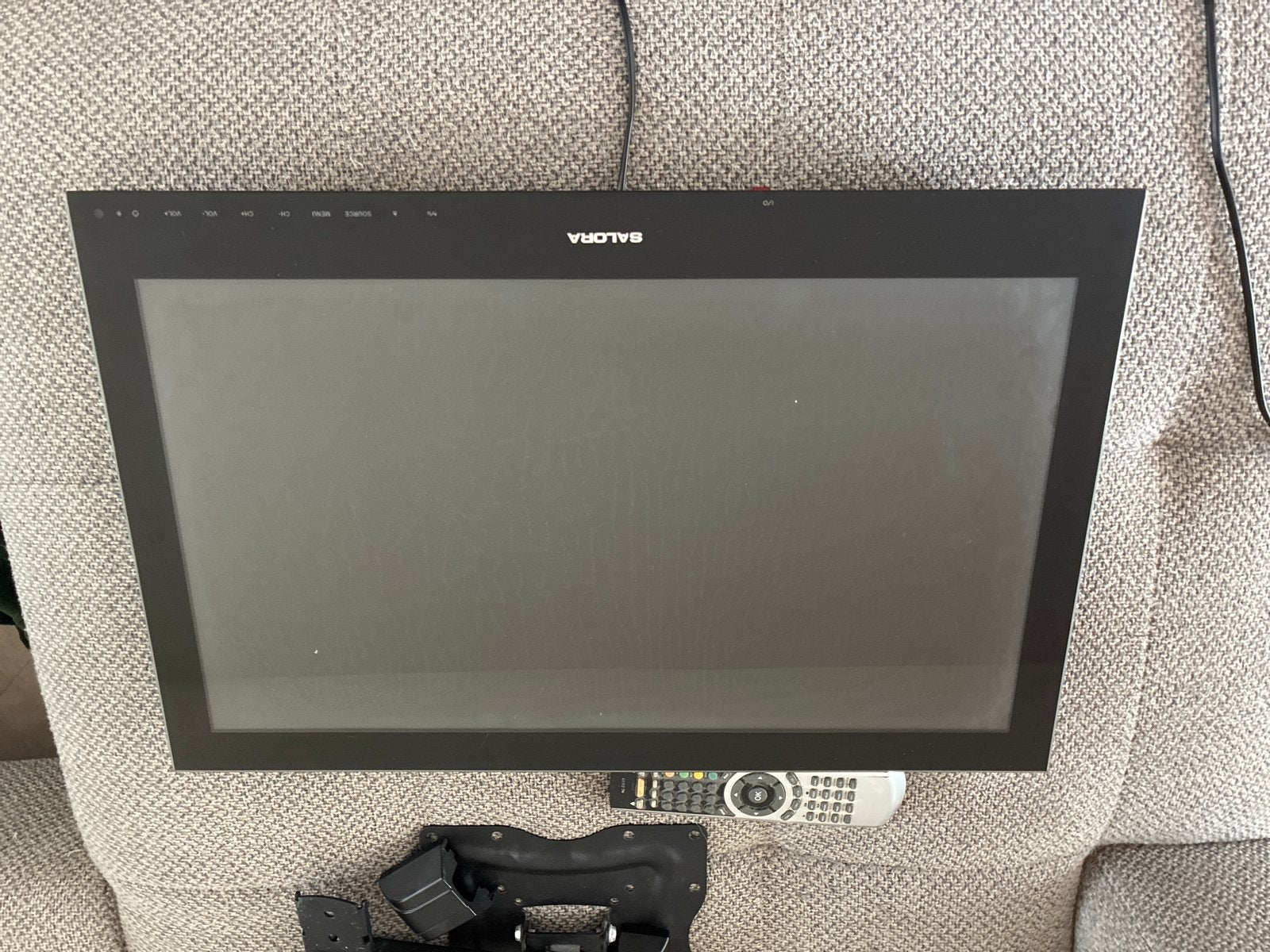 Salora LCD TV 24 inch - Model LCD 2441FHDVXC1, Gebruikt, 50 Hz, LCD, Ophalen