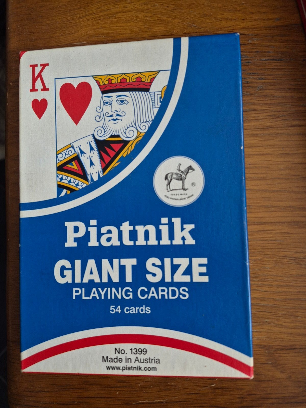 Kaartspel slechtziende, Ophalen of Verzenden