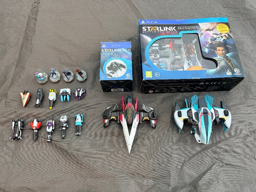 Starlink - Battle for Atlas / PS4 starter pack met extr., Avontuur en Actie, Gebruikt, 2 spelers, Eén computer