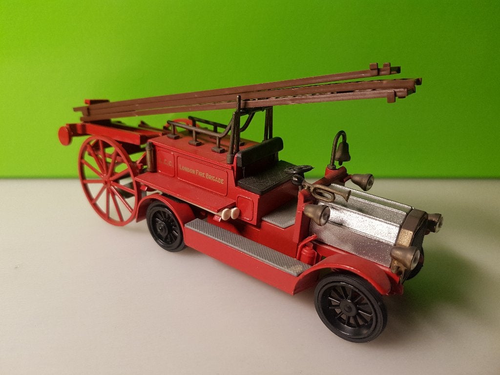 Conrad 1025 - 1910 Dennis London Fire Brigade [rd] 1/43 MIB, Ophalen of Verzenden, Nieuw, Bus of Vrachtwagen, Overige merken