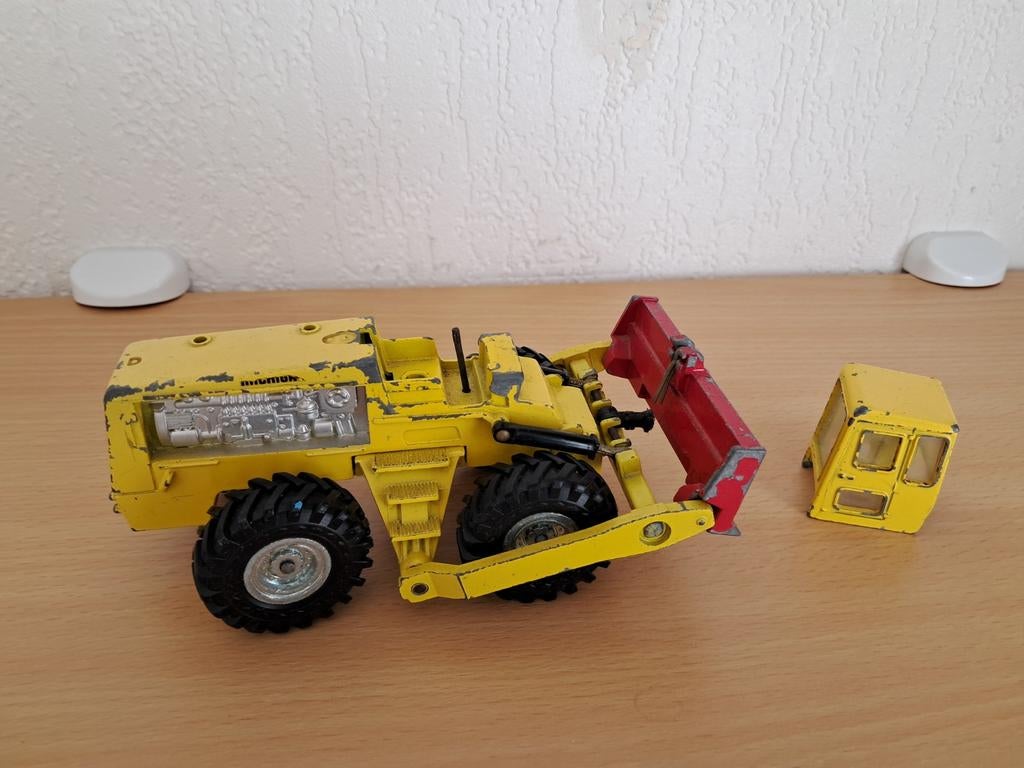 Dinky Toys Michigan Tractor Dozer 976 - Vintage Speelgoed, Ophalen of Verzenden